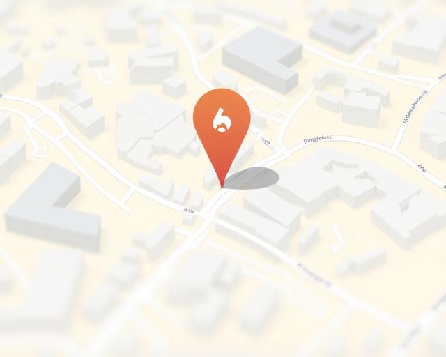 Mappa che indica la posizione di Seta e Pigmento nel quartiere di Brera a Milano.